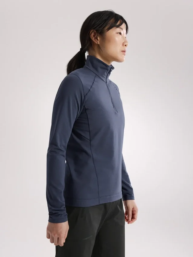 Rho Zip Neck da donna