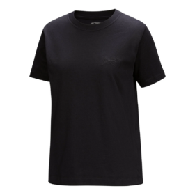 T-shirt a girocollo Kragg Cotton Little Bird "Black"