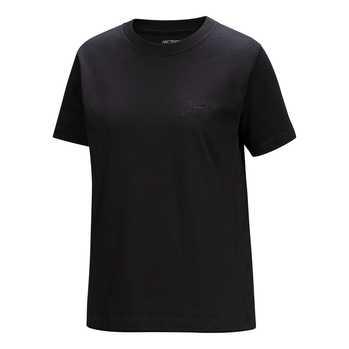 T-shirt a girocollo Kragg Cotton Little Bird "Black"