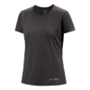 T-shirt a girocollo "Taema Arc" "Bird" "Nera"