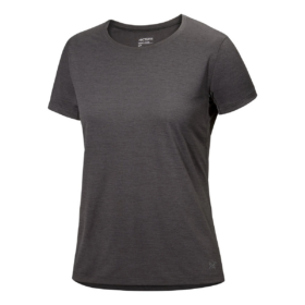 T-shirt a girocollo Taema "Nero"