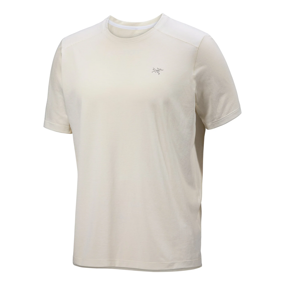 T-shirt a maniche corte con collo rotondo Cormac Crew "Cream White"