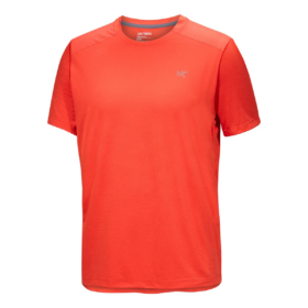 T-shirt a maniche corte con collo rotondo Cormac Crew "Rosso"
