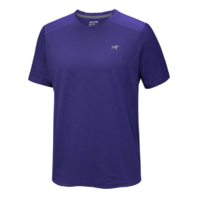 T-shirt a maniche corte con collo rotondo Cormac Crew "Viola"