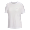 T-shirt a maniche corte Kragg SL Cotton Blurred Bird "White"