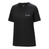 T-shirt a maniche corte Kragg SL in cotone con stampa Blurred Bird "Black"