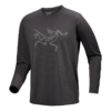 T-shirt a maniche lunghe con logo Cormac "Black"