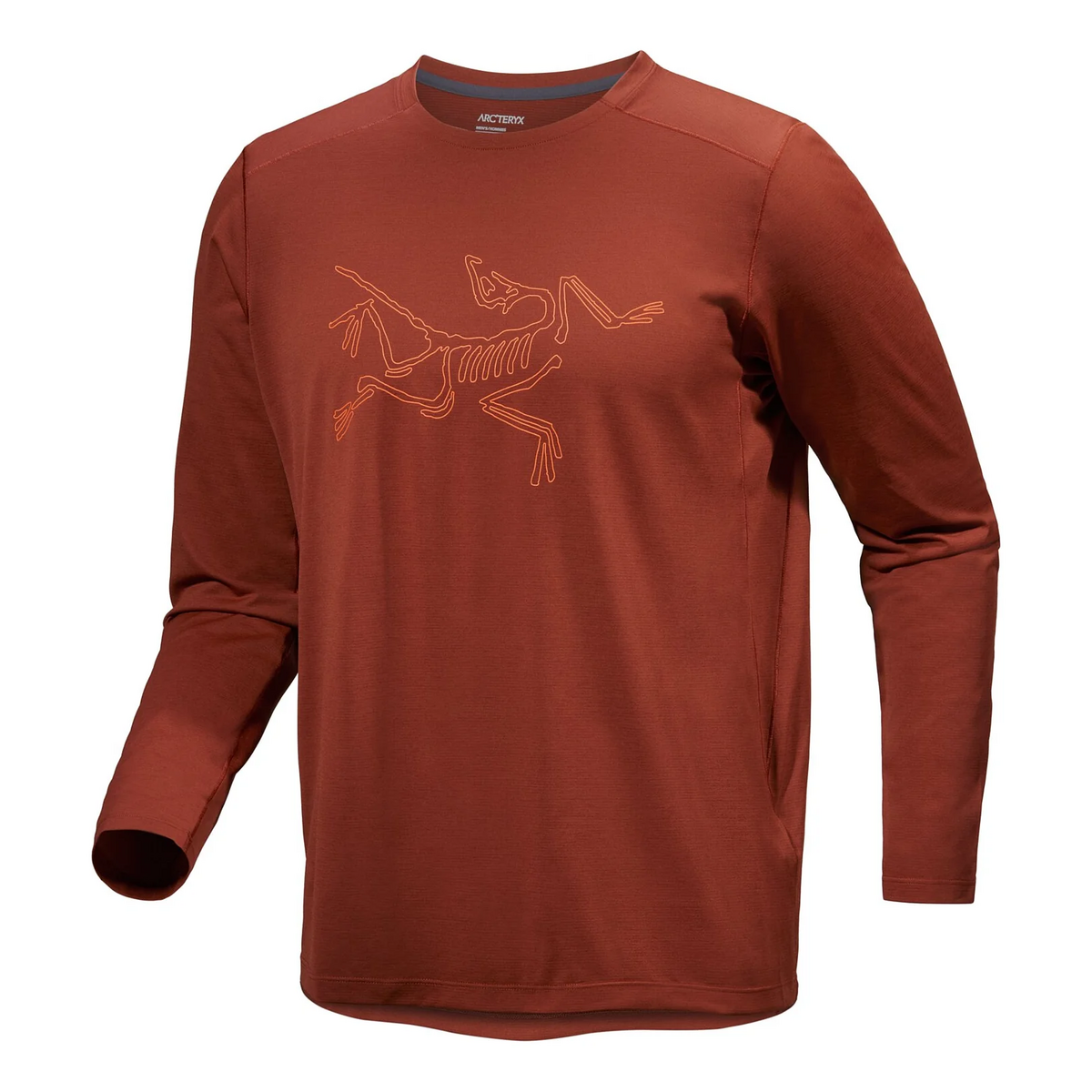 T-shirt a maniche lunghe con logo Cormac "Brown"