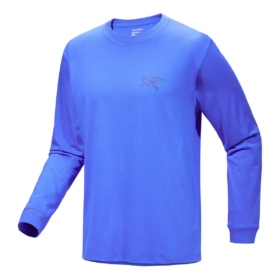 T-shirt a maniche lunghe in cotone Kragg SL "Blue"