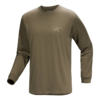 T-shirt a maniche lunghe in cotone Kragg SL "Verde oliva"
