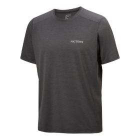 T-shirt Cormac Arc con logo "Bird" "Nera"
