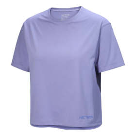 T-shirt corta con logo Taema "Purple"
