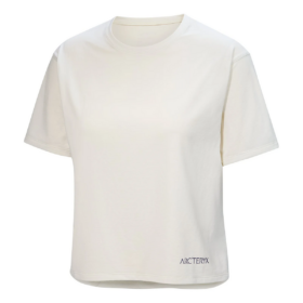 T-shirt corta con logo Taema "White"