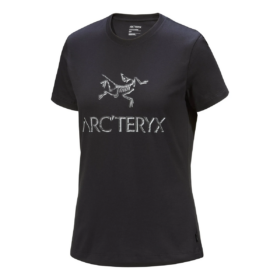 T-shirt in cotone "Arc" con scritta "Black"