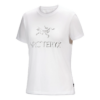 T-shirt in cotone "Arc" con scritta "White"