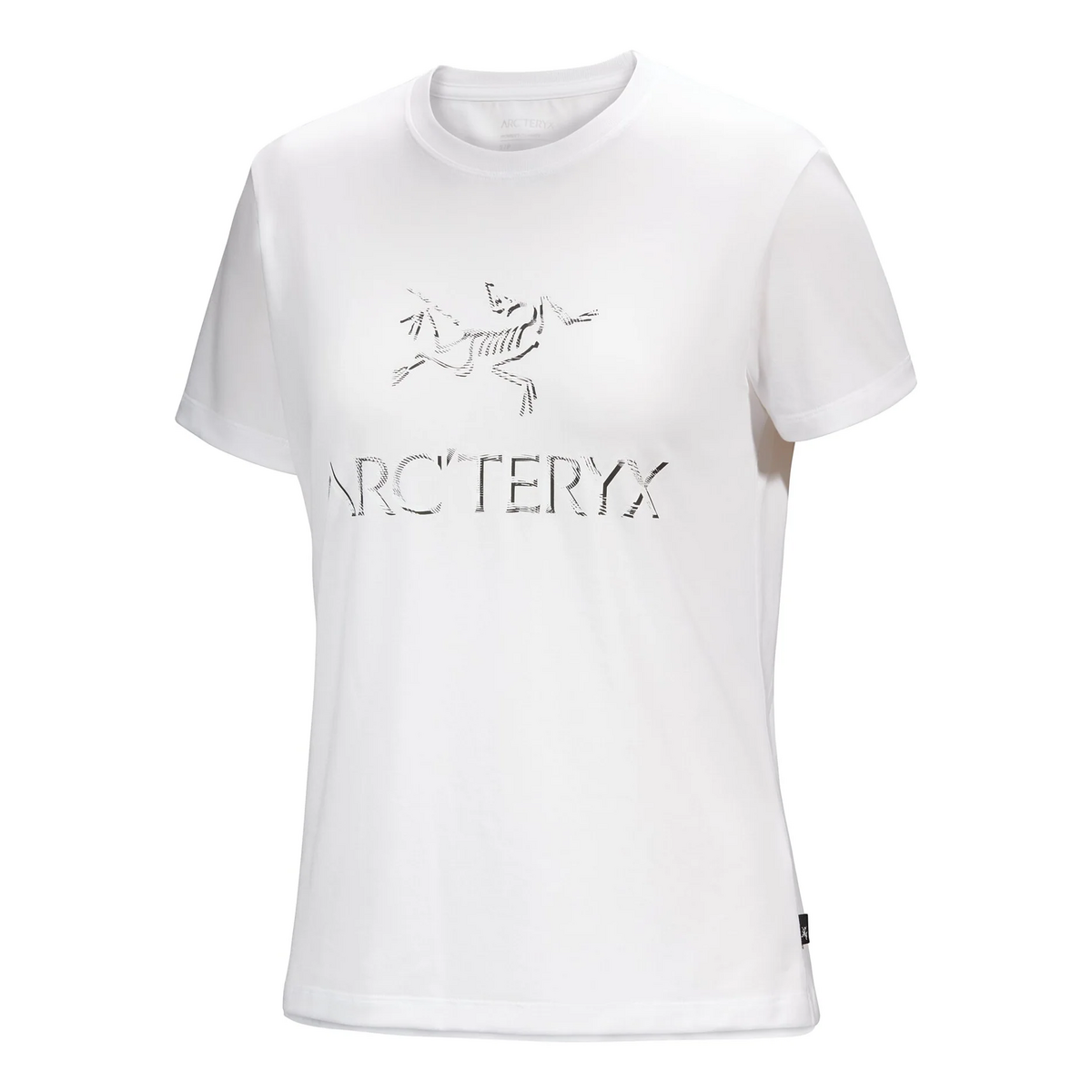 T-shirt in cotone "Arc" con scritta "White"
