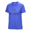 T-shirt in cotone "Arc"Word "Blu"
