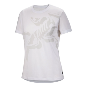 T-shirt in cotone Bird "White"