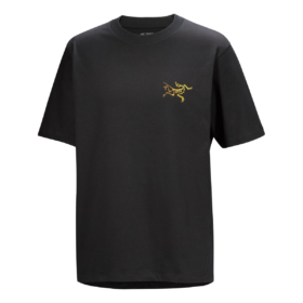 T-shirt in cotone con logo Kragg "Black"