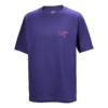 T-shirt in cotone con logo Kragg "Purple"
