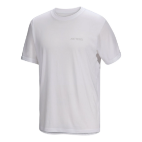 T-shirt Kragg SL in cotone con stampa Blurred Bird "White"