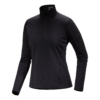 Top Rho con collo a zip "Black"